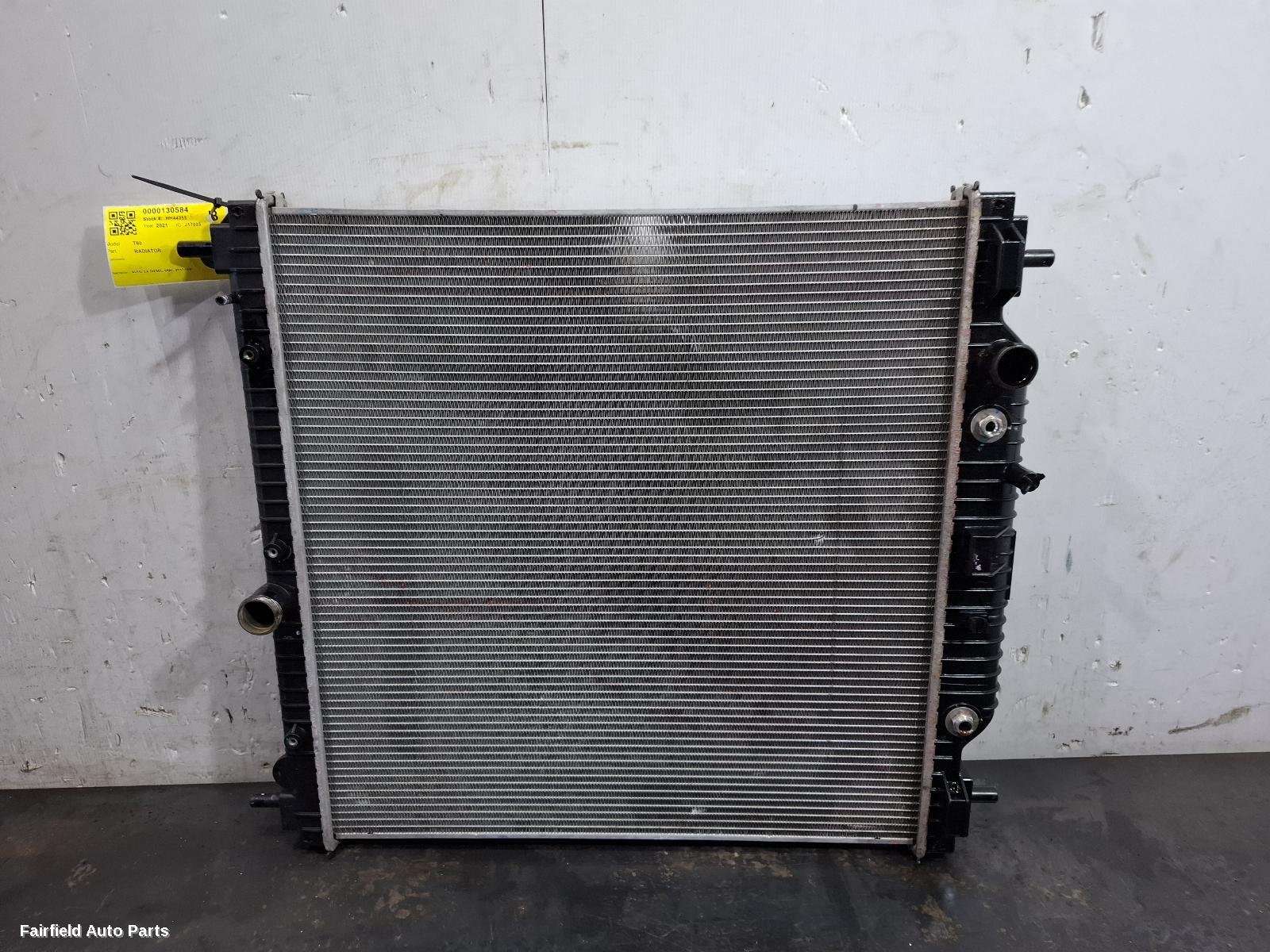 2017-2021 Ldv T60 Radiator
