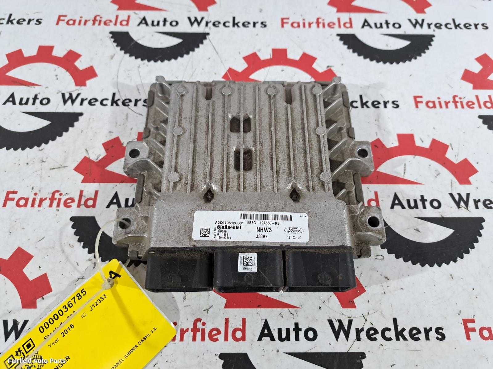 2015-2022 Ford Ranger Ecu