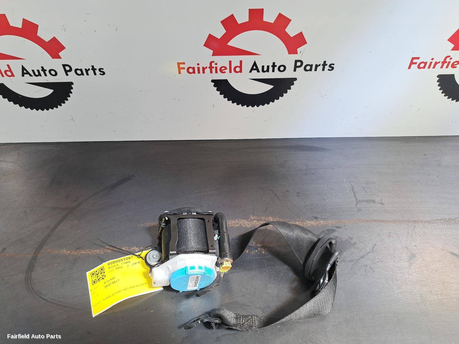 2015-2019 Mercedes B Class Seatbelt Stalk