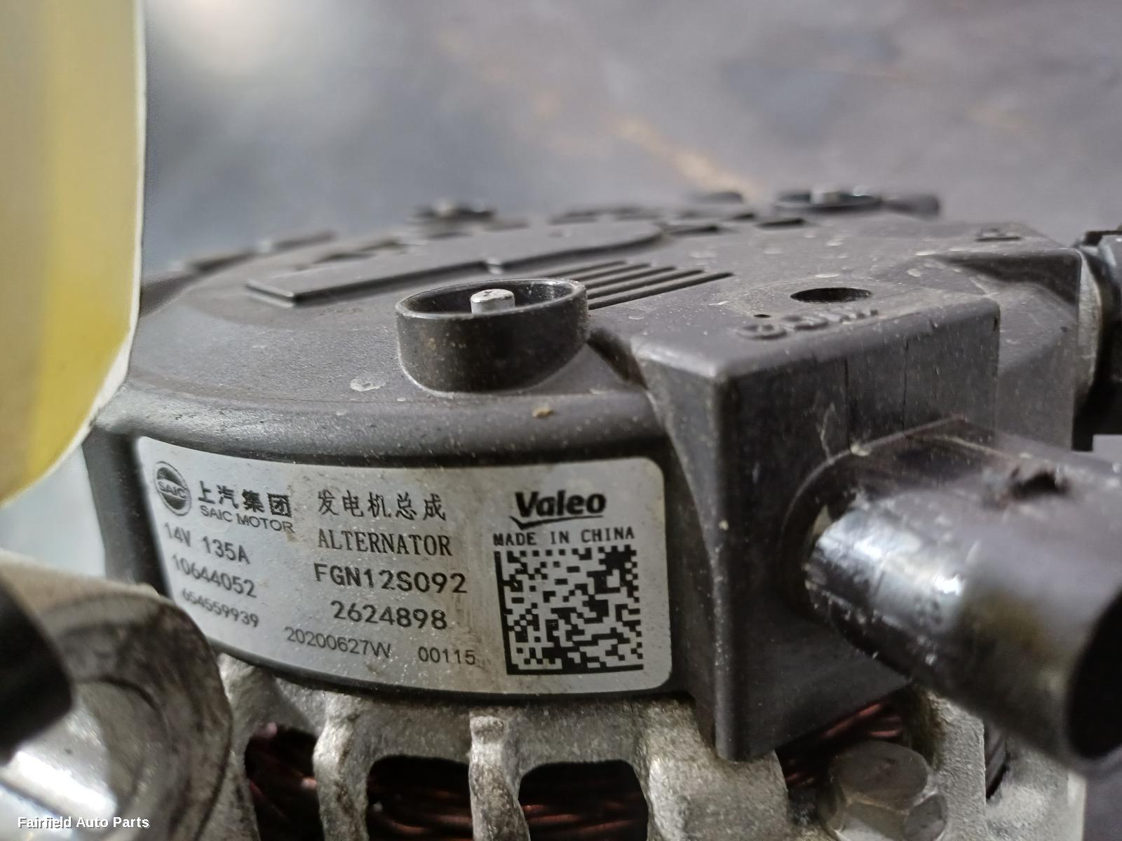 2017-2024 Mg Zs Alternator