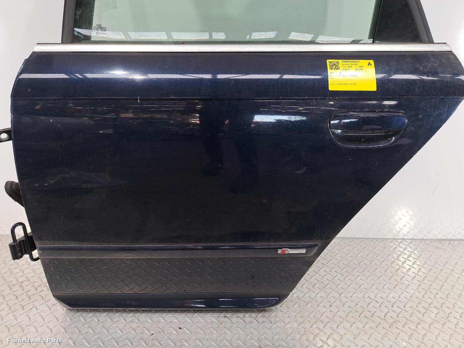 2004-2008 Audi A4 Left Rear Door Sliding