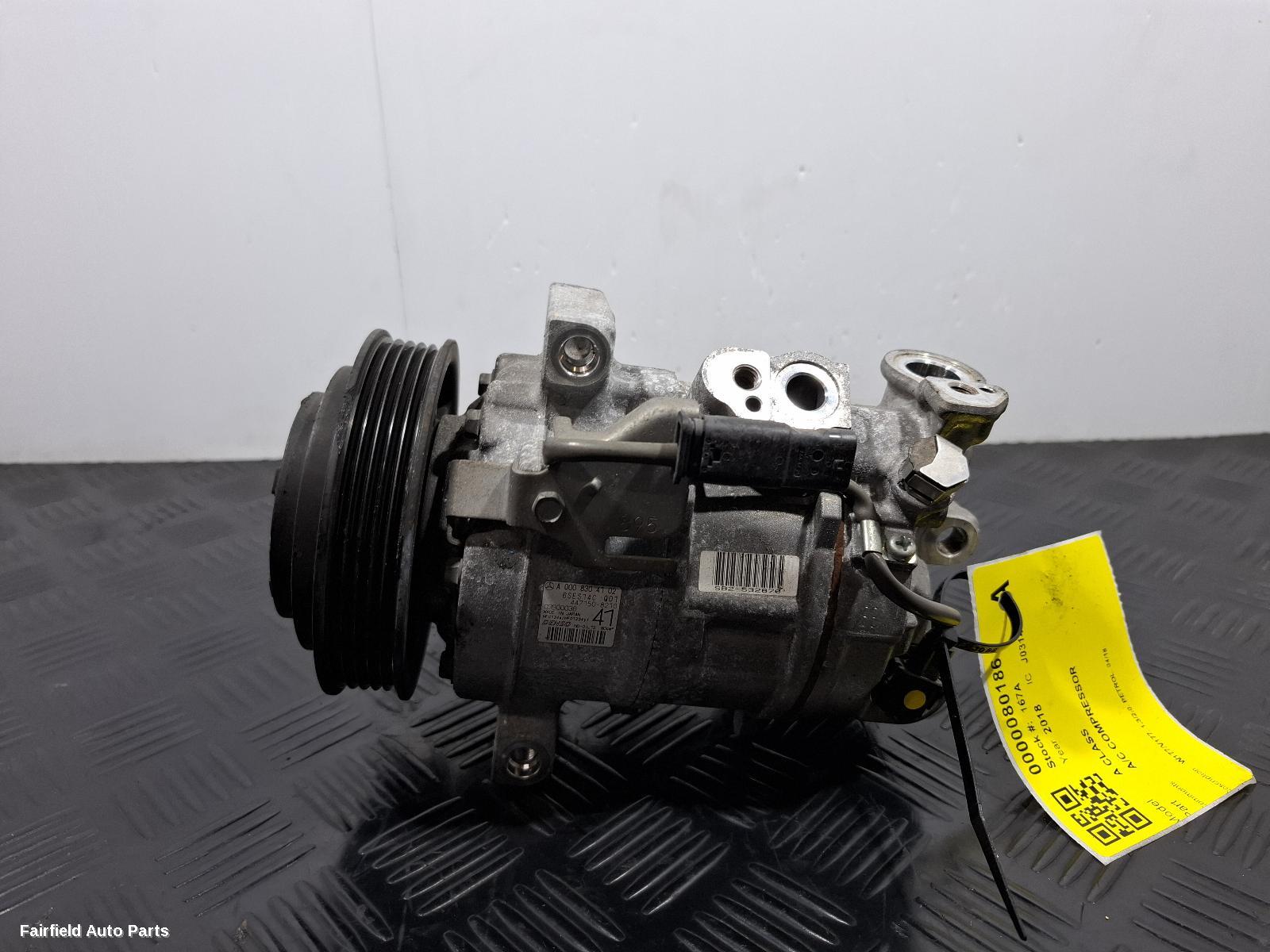 2018-2023 Mercedes A Class A C Compressor