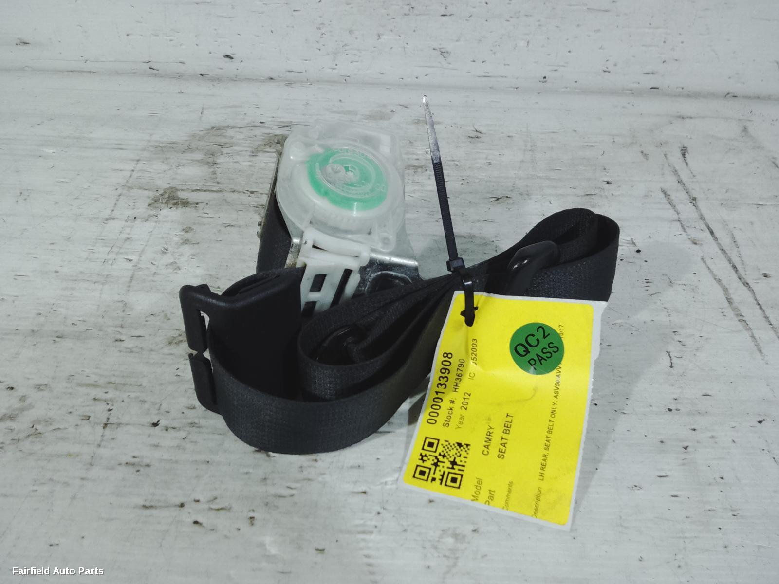 2011-2017 Toyota Camry Seatbelt Stalk