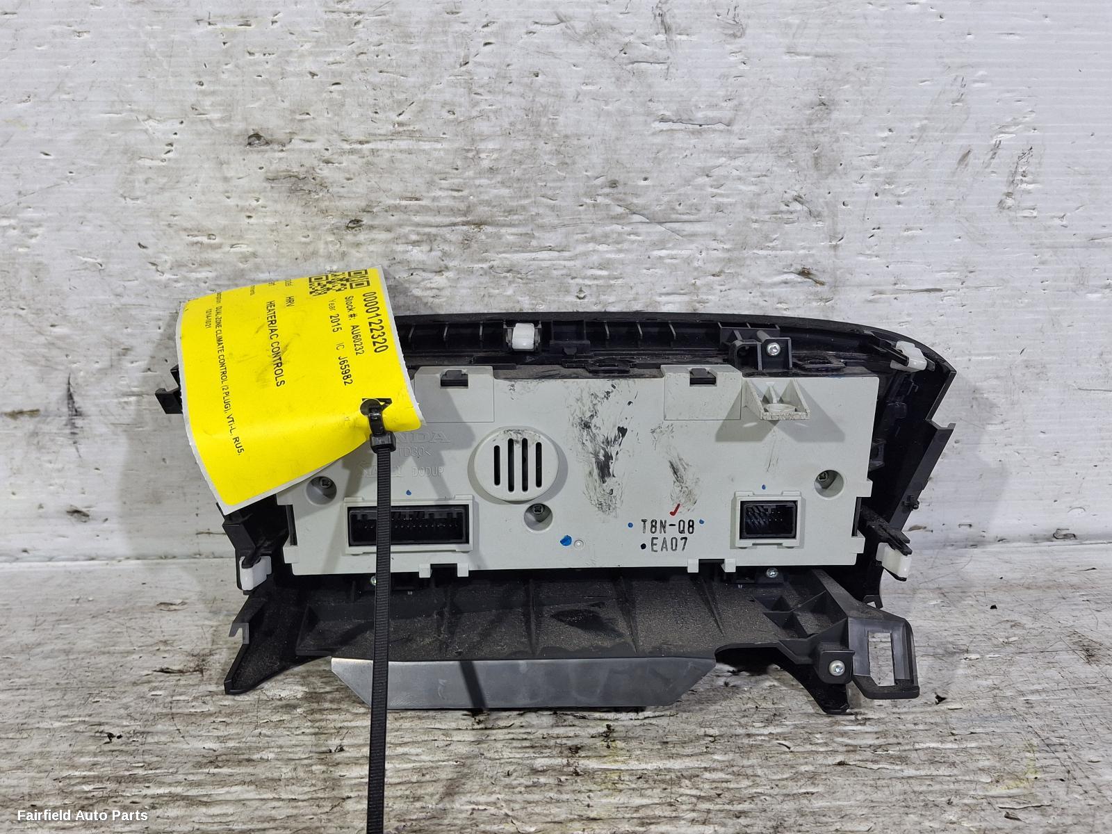 2014-2021 Honda Hrv Heater Ac Controls