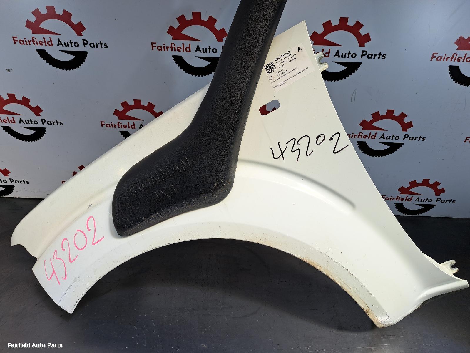 2005-2015 Nissan Navara Left Guard