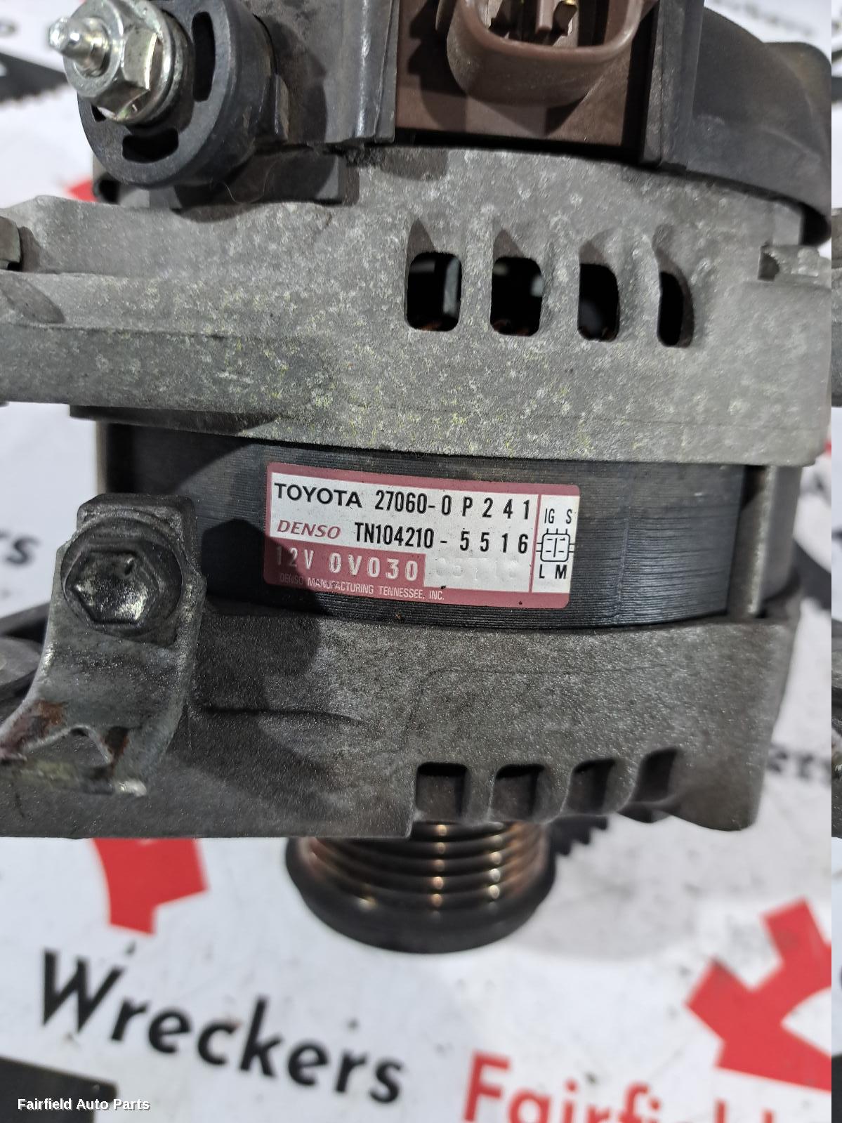 2014-2016 Toyota Kluger Alternator