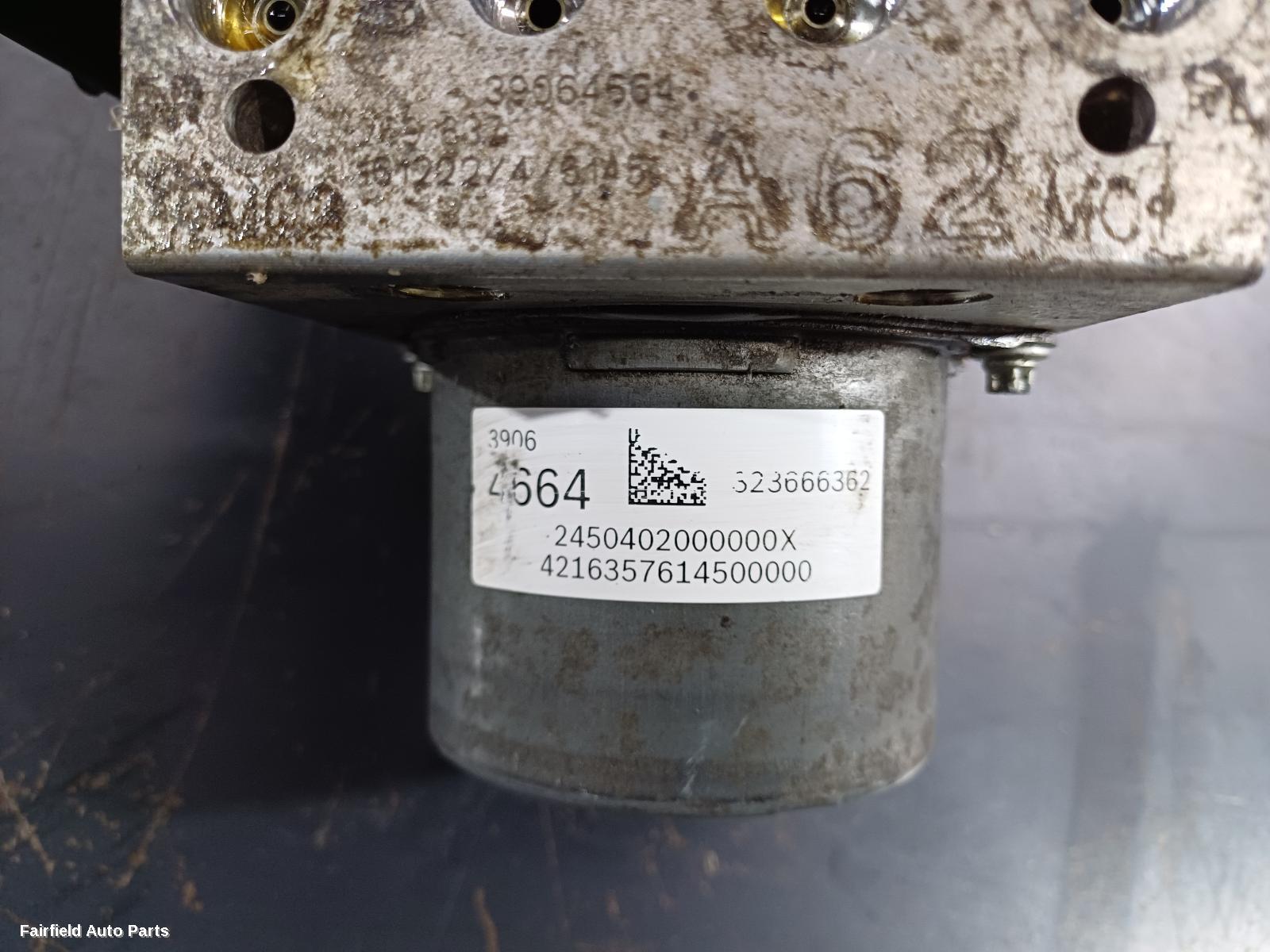2014-2020 Holden Astra Abs Pump Modulator