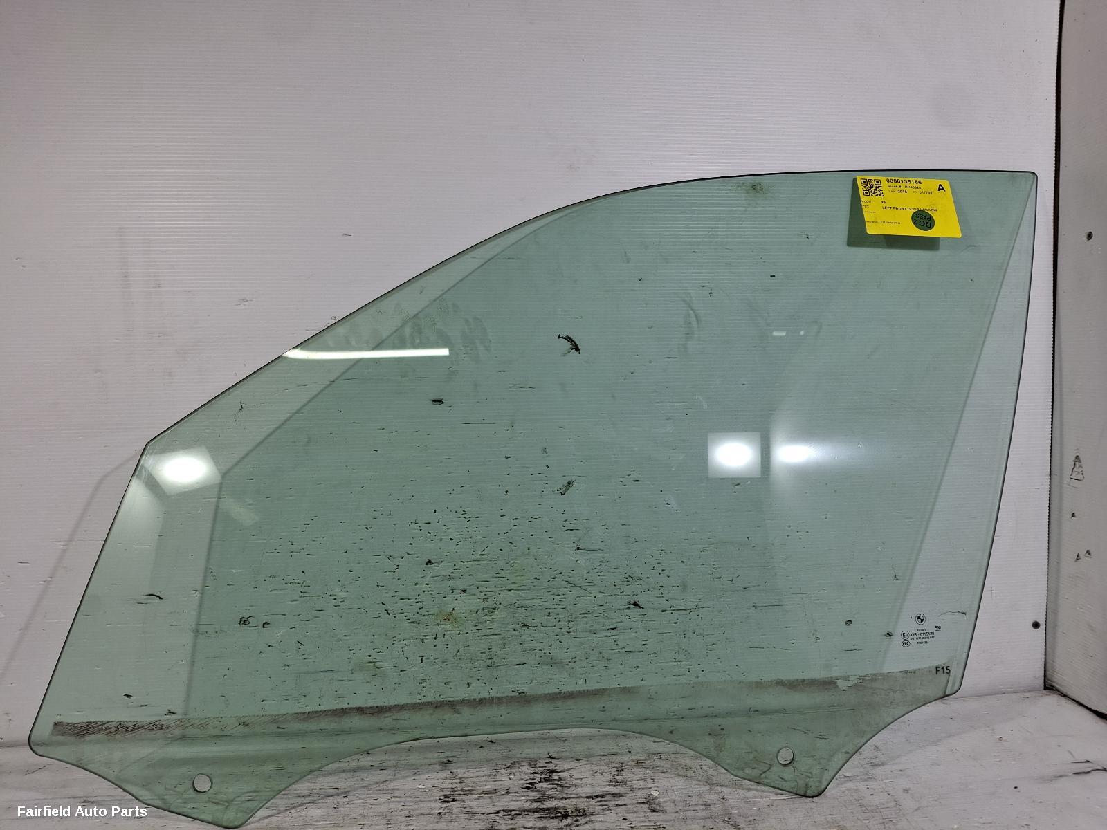 2013-2018 Bmw X5 Left Front Door Window