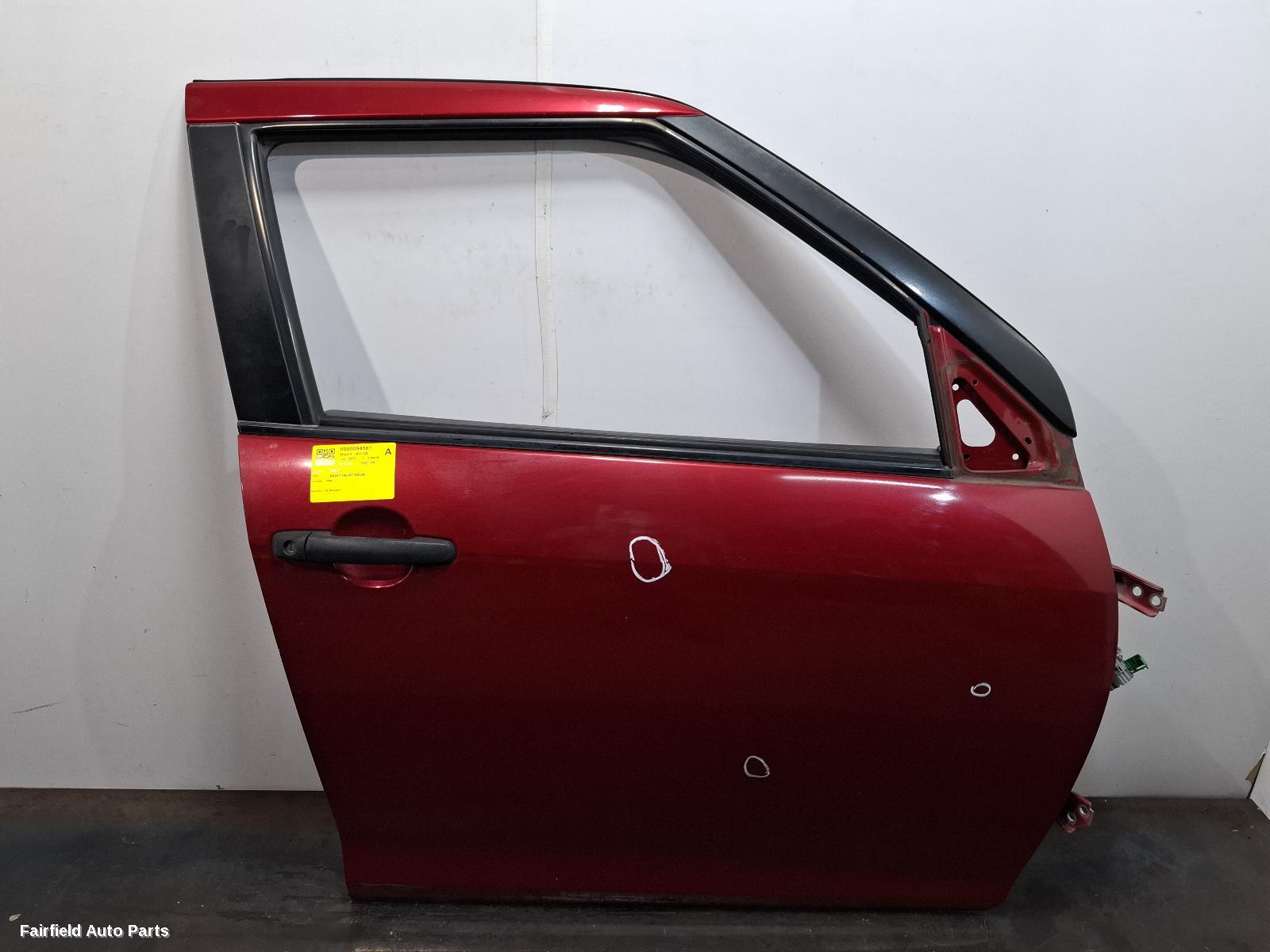 2010-2017 Suzuki Swift Right Front Door