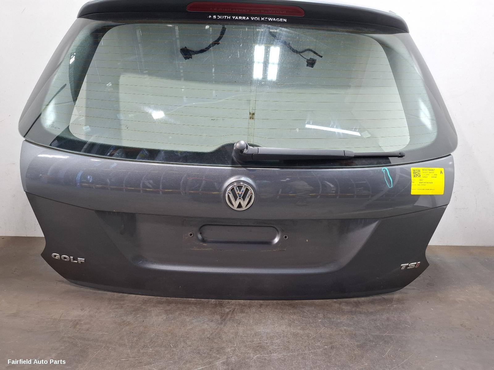 2009-2013 Volkswagen Golf Bootlid Tailgate