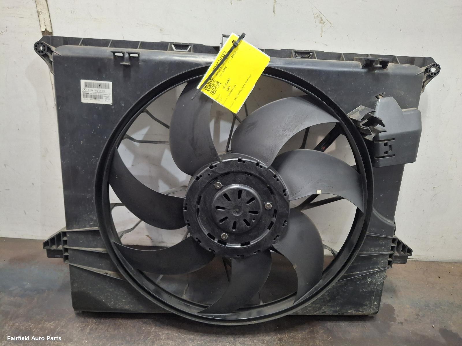 2008-2011 Mercedes M Class Fan