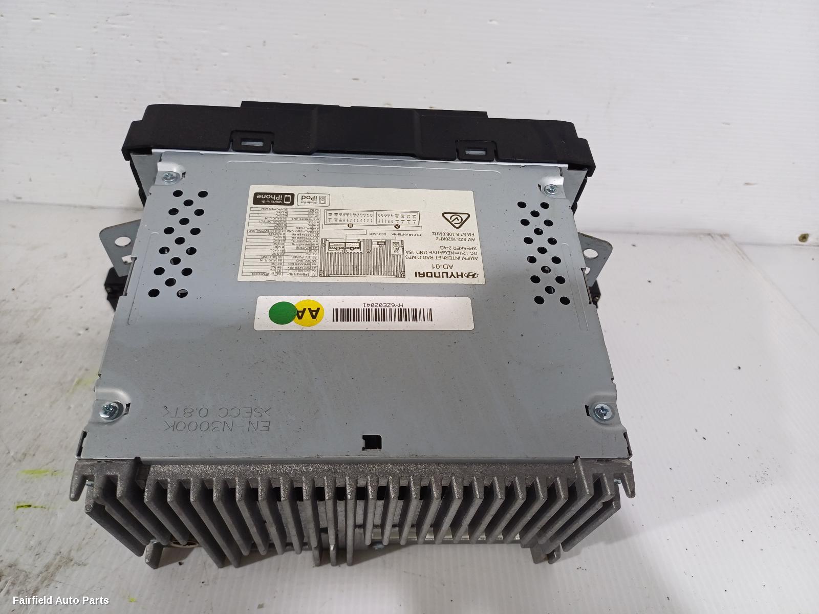 2015-2018 Hyundai Elantra Radio Cd Dvd Sat Tv