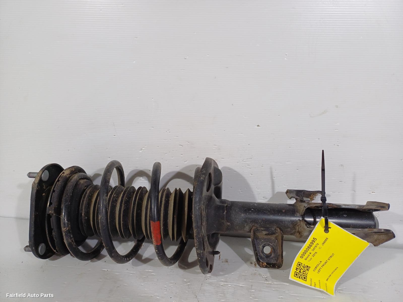 2015-2018 Toyota Corolla Left Front Strut