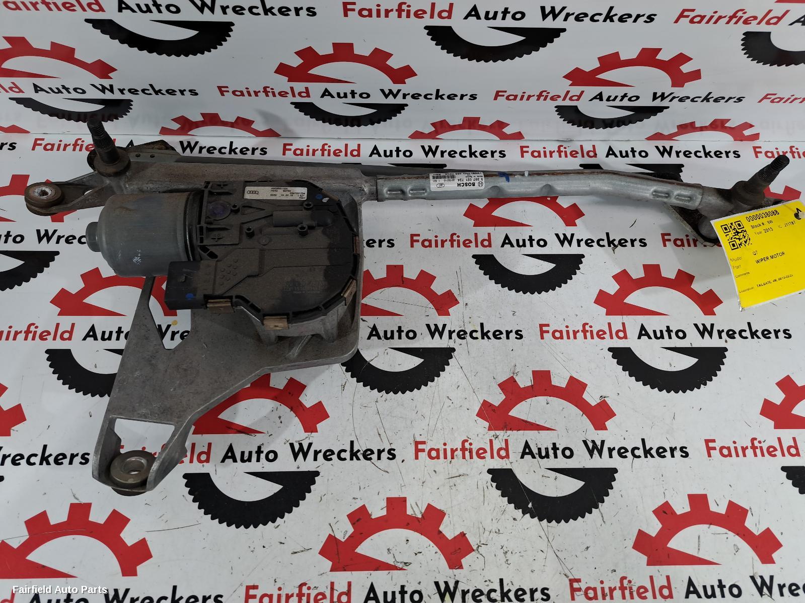 2015-2020 Audi Q7 Wiper Motor