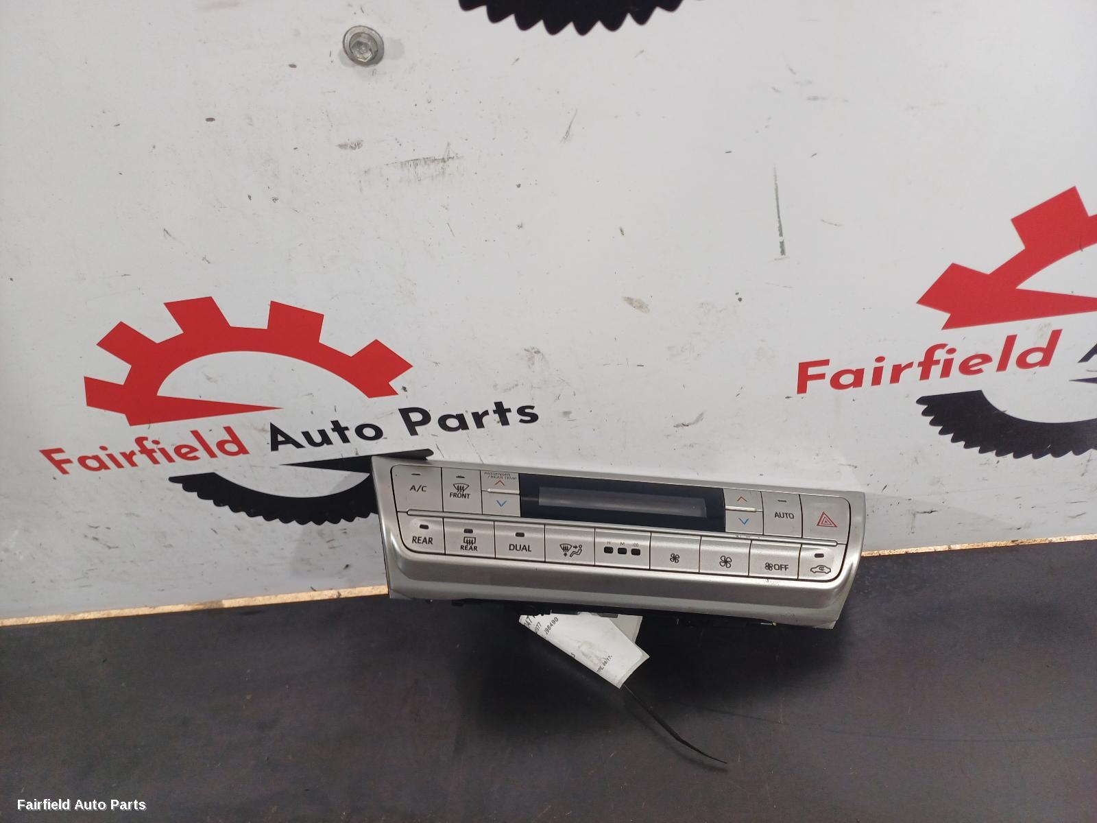 2017-2023 Toyota Prado Heater Ac Controls