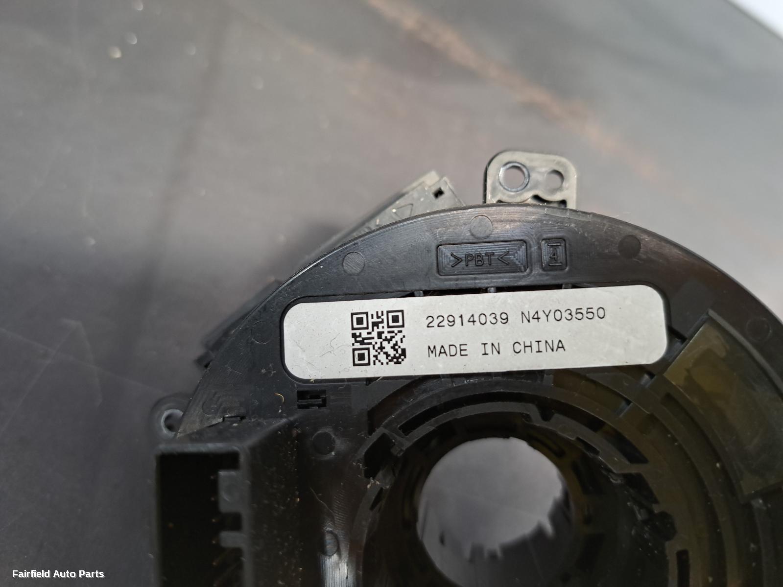 2011-2017 Holden Cruze Airbag Module Sensor