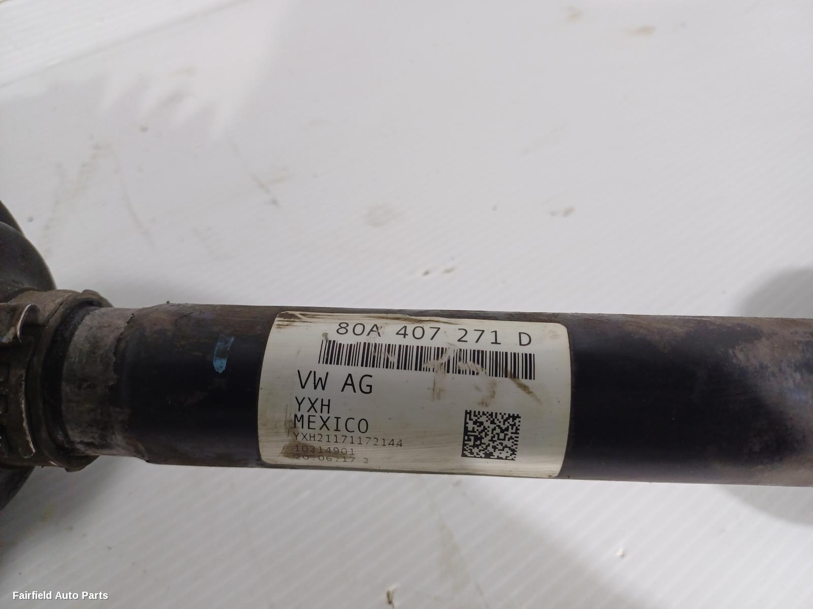 2017-2020 Audi Q5 Right Driveshaft