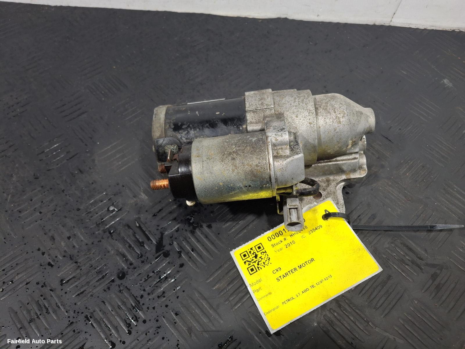 2007-2015 Mazda Cx9 Starter