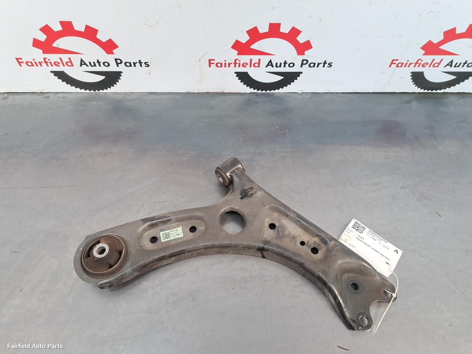 2017-2023 Hyundai Kona Right Front Lower Control Arm