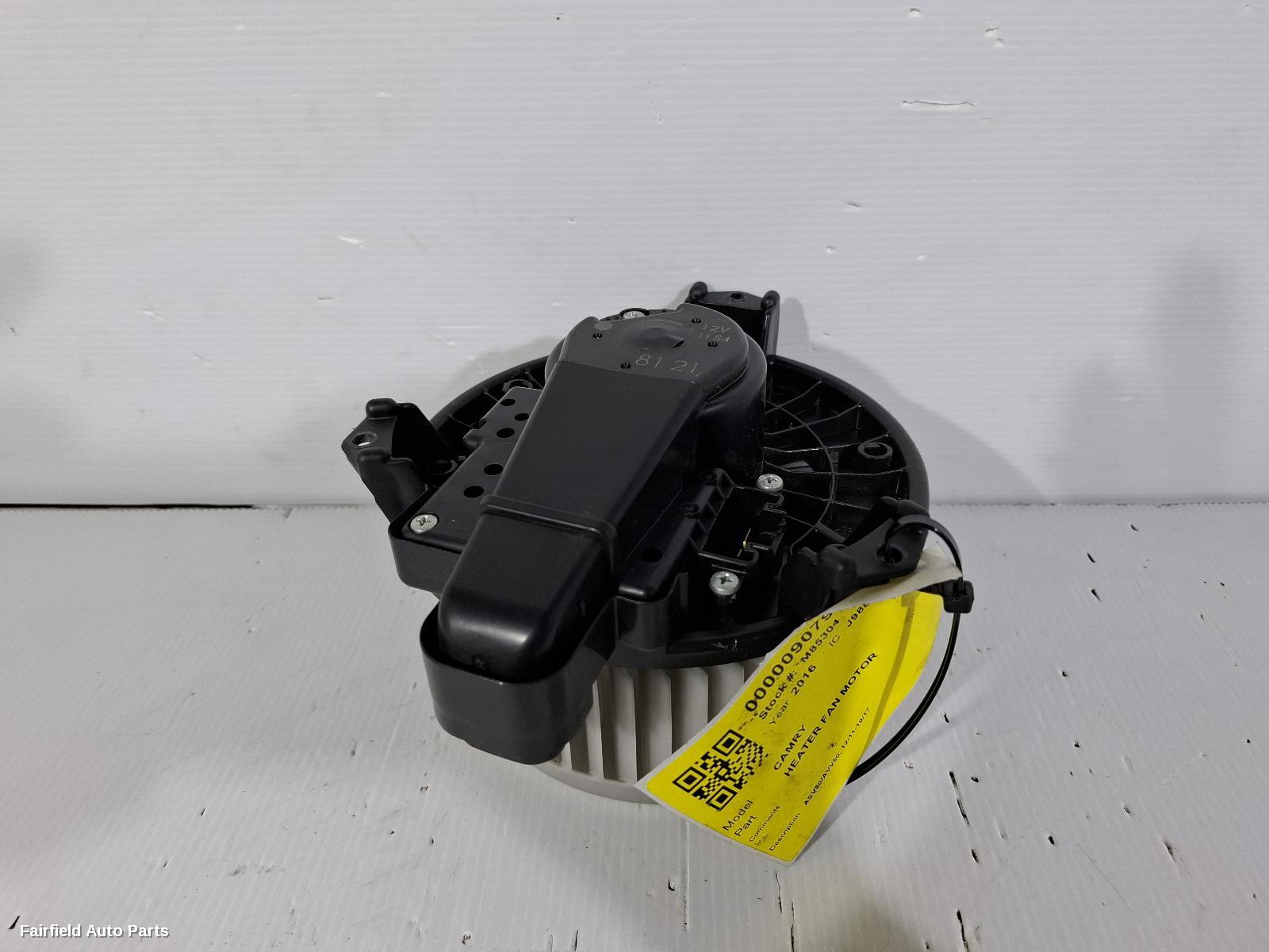 2011-2017 Toyota Camry Heater Fan Motor