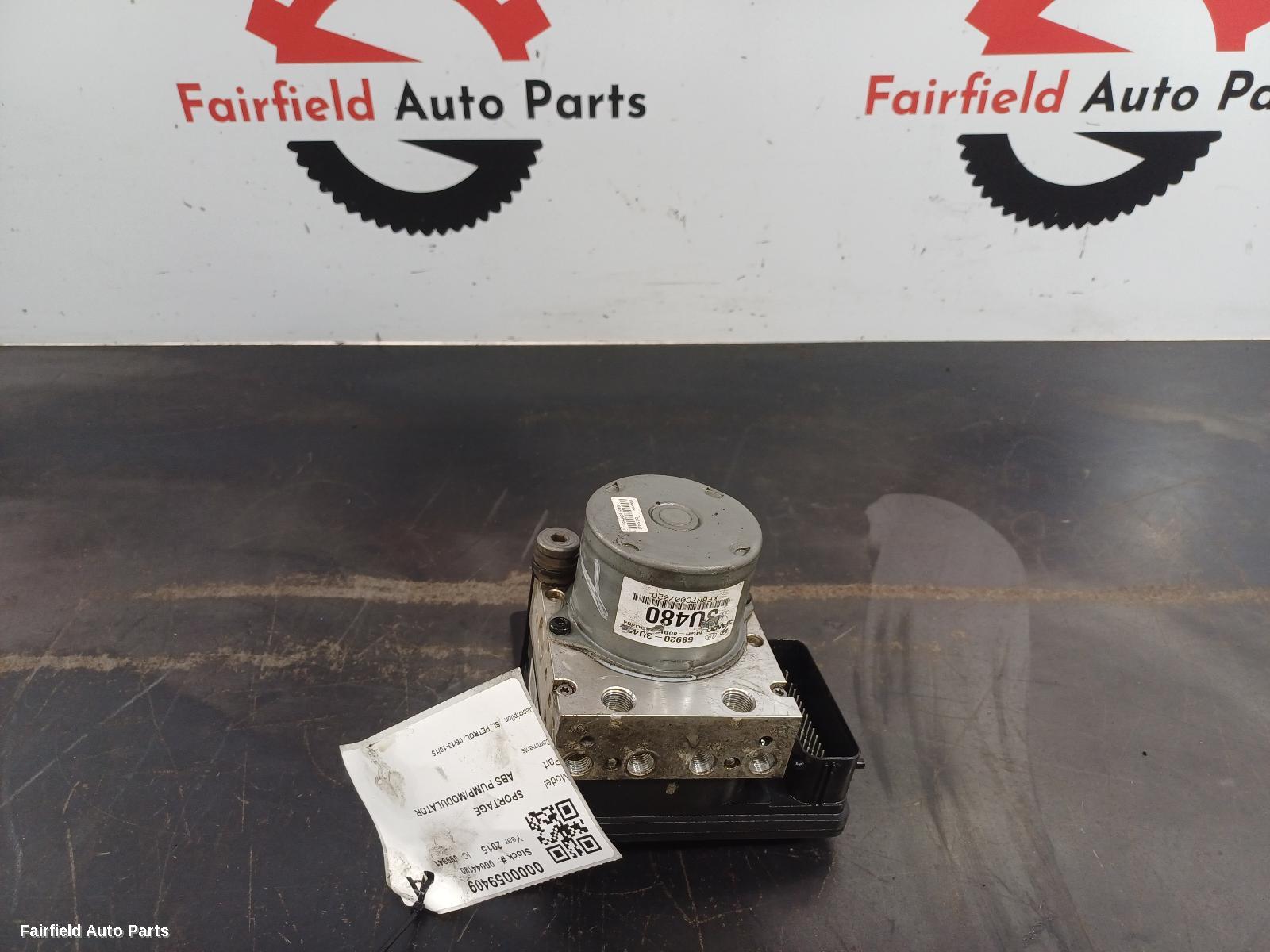 2013-2015 Kia Sportage Abs Pump Modulator