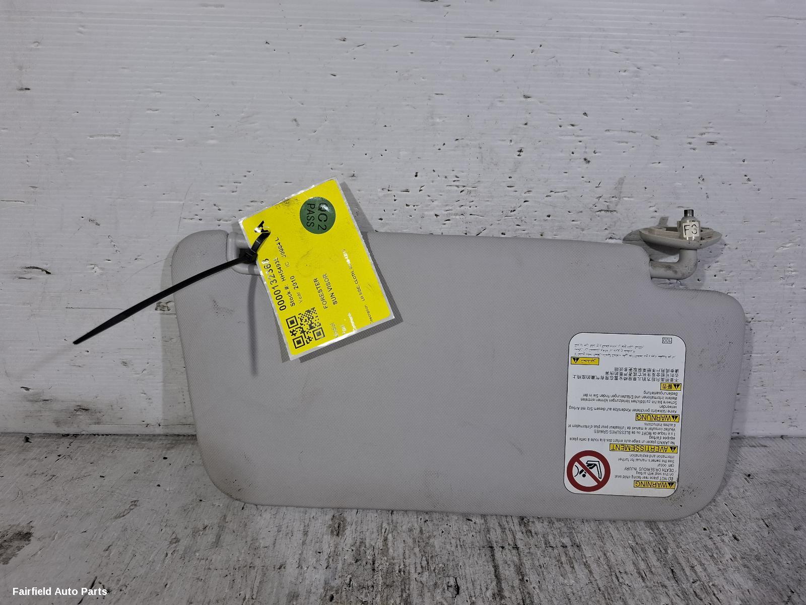 2008-2012 Subaru Forester Sunvisor