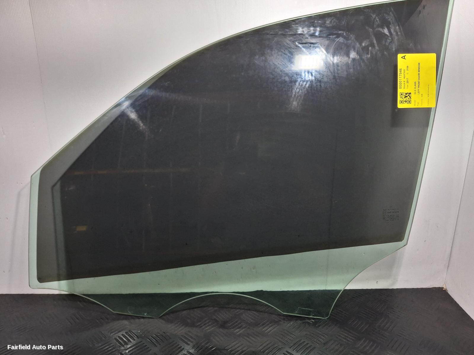 2016-2019 Mercedes Gls Class Left Front Door Window