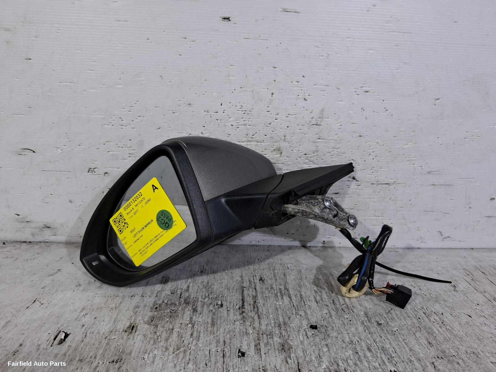 2012-2017 Volkswagen Golf Left Door Mirror