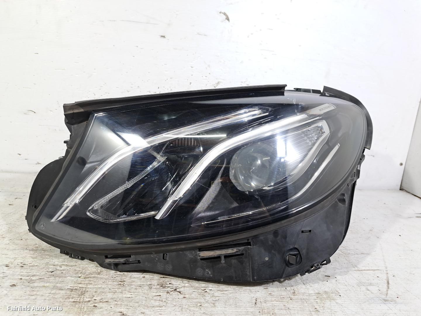 2016-2020 Mercedes E Class Left Headlamp