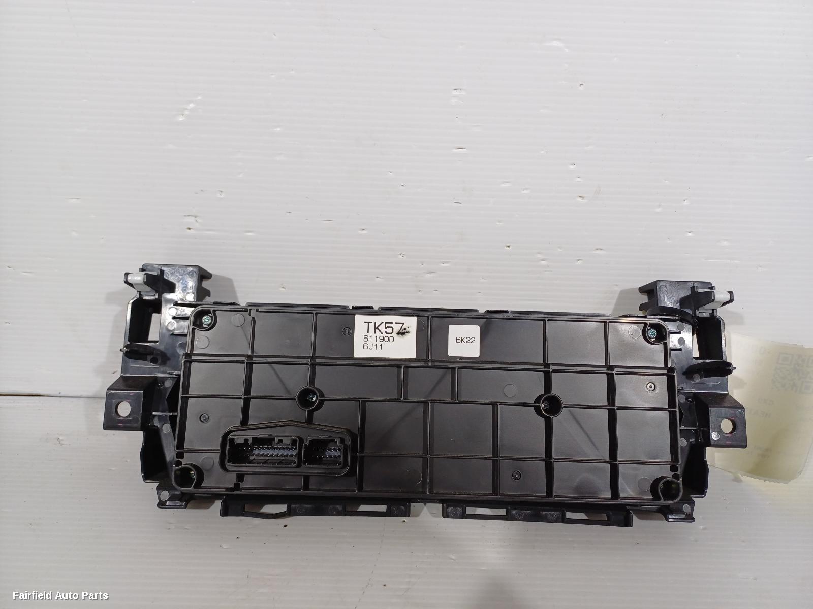 2016-2023 Mazda Cx9 Heater Ac Controls
