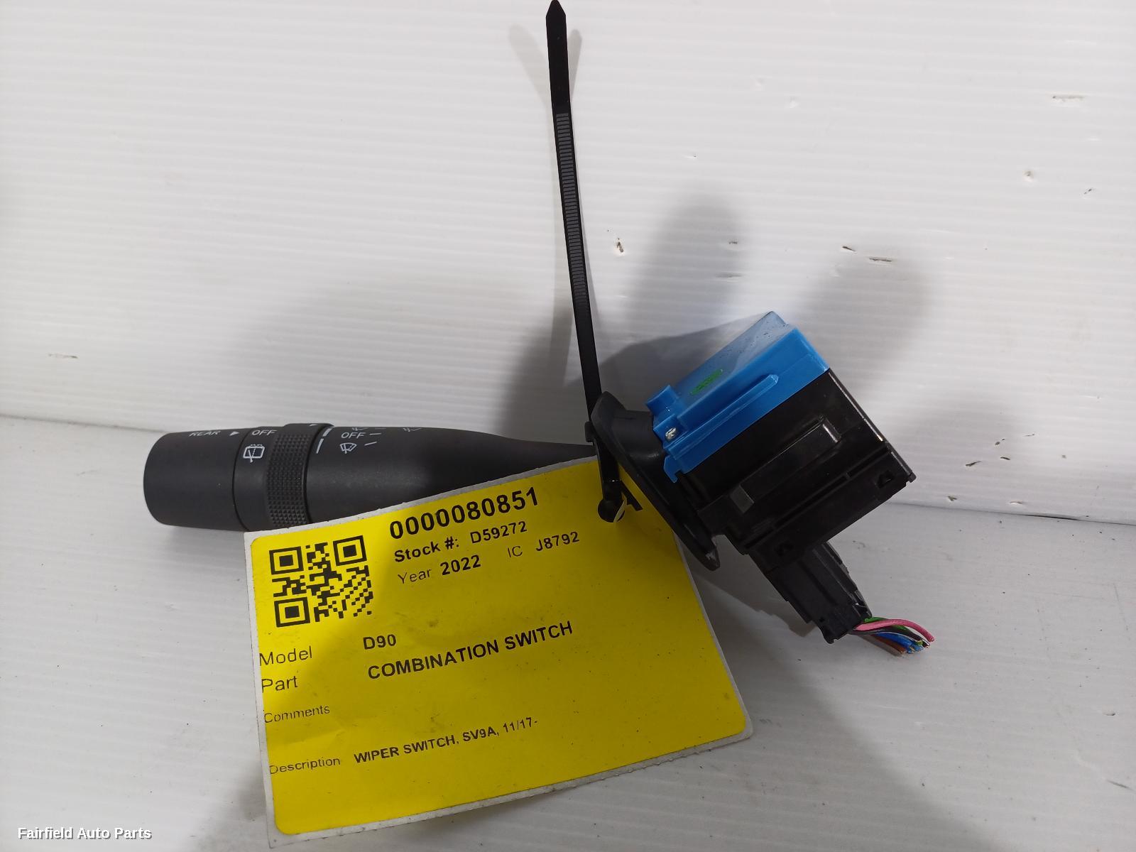 2017-2025 Ldv D90 Combination Switch
