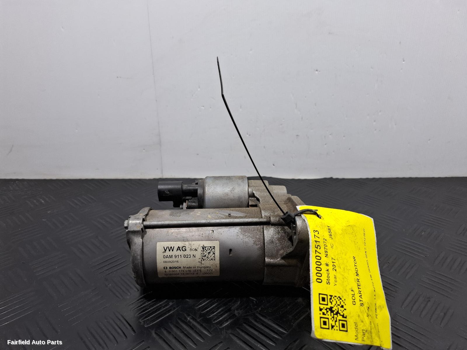 2012-2020 Volkswagen Golf Starter