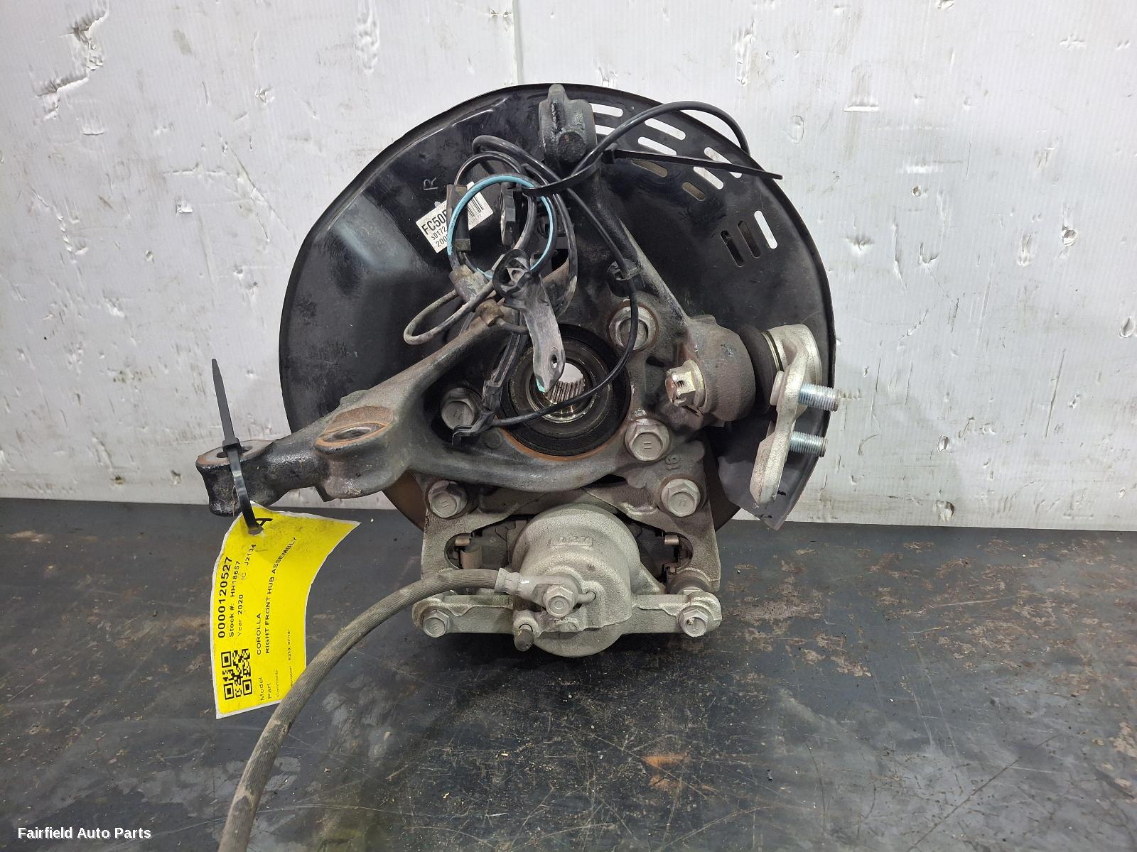 2018-2026 Toyota Corolla Right Front Hub Assembly