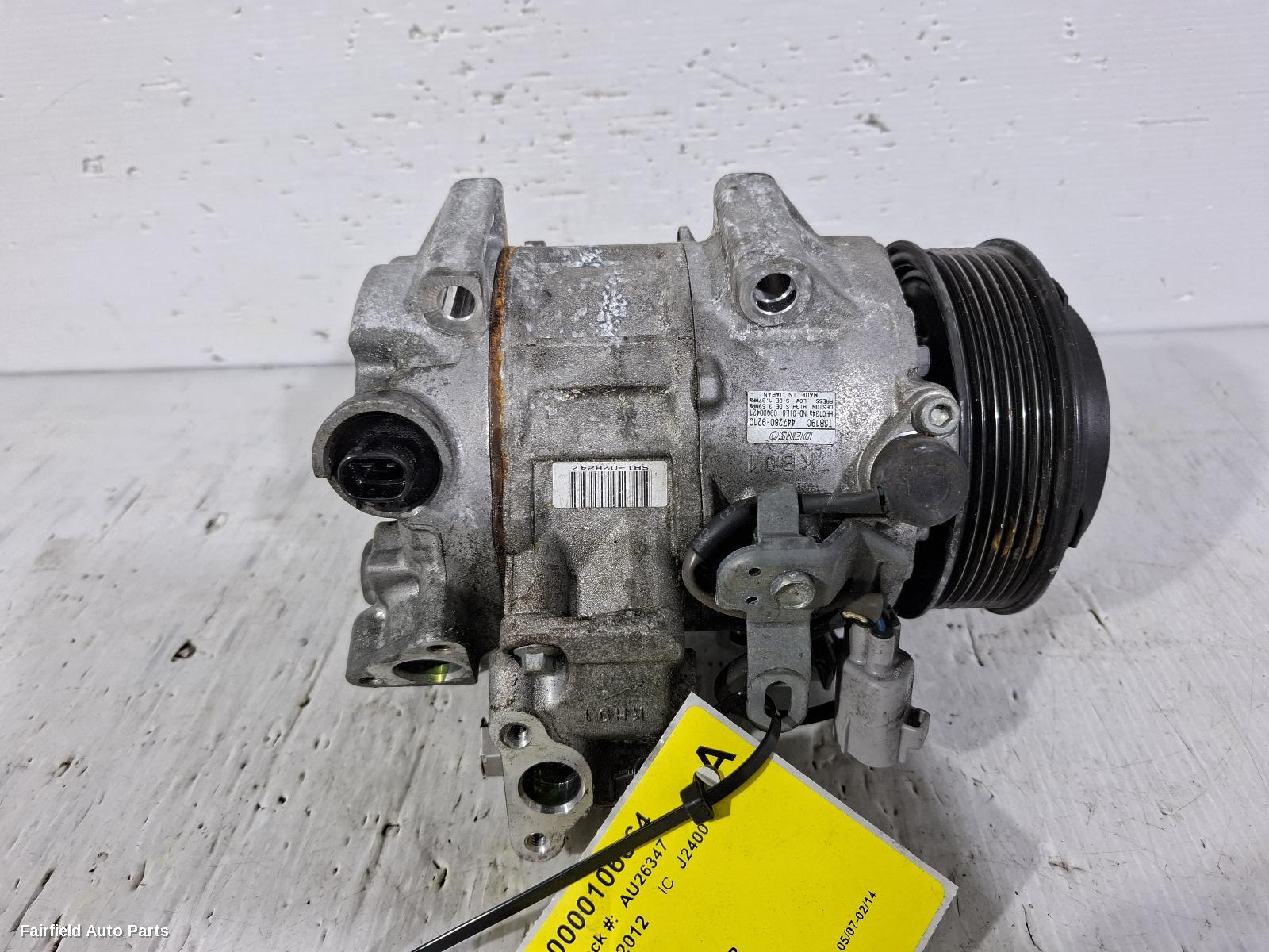 2007-2014 Toyota Kluger A C Compressor