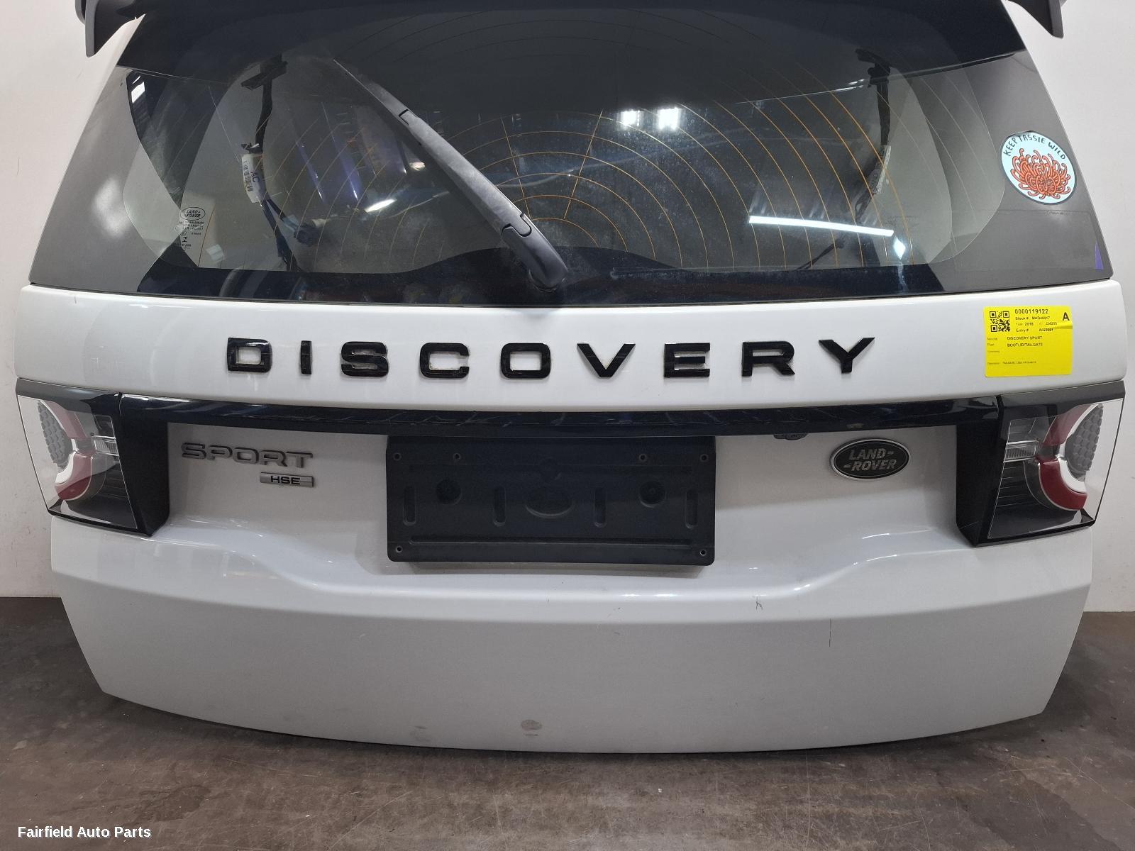 2015-2019 Land Rover Discovery Sport Bootlid Tailgate