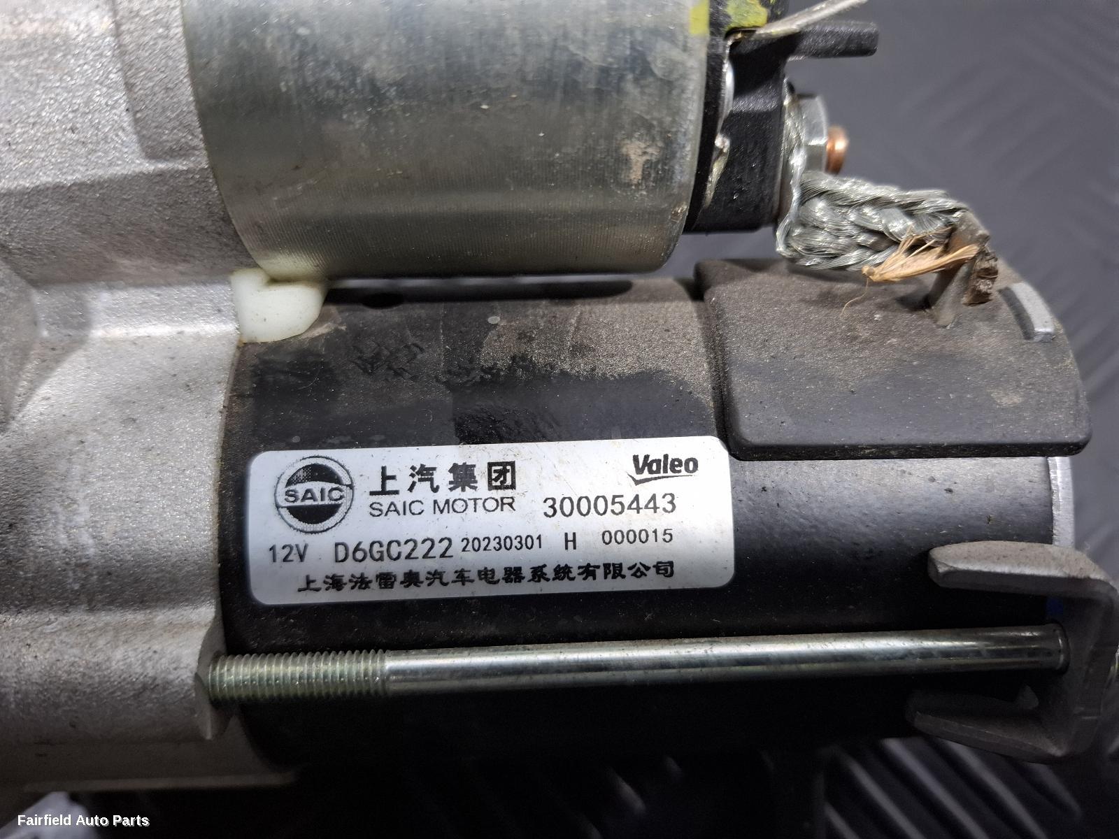 2017-2024 Mg Zs Starter