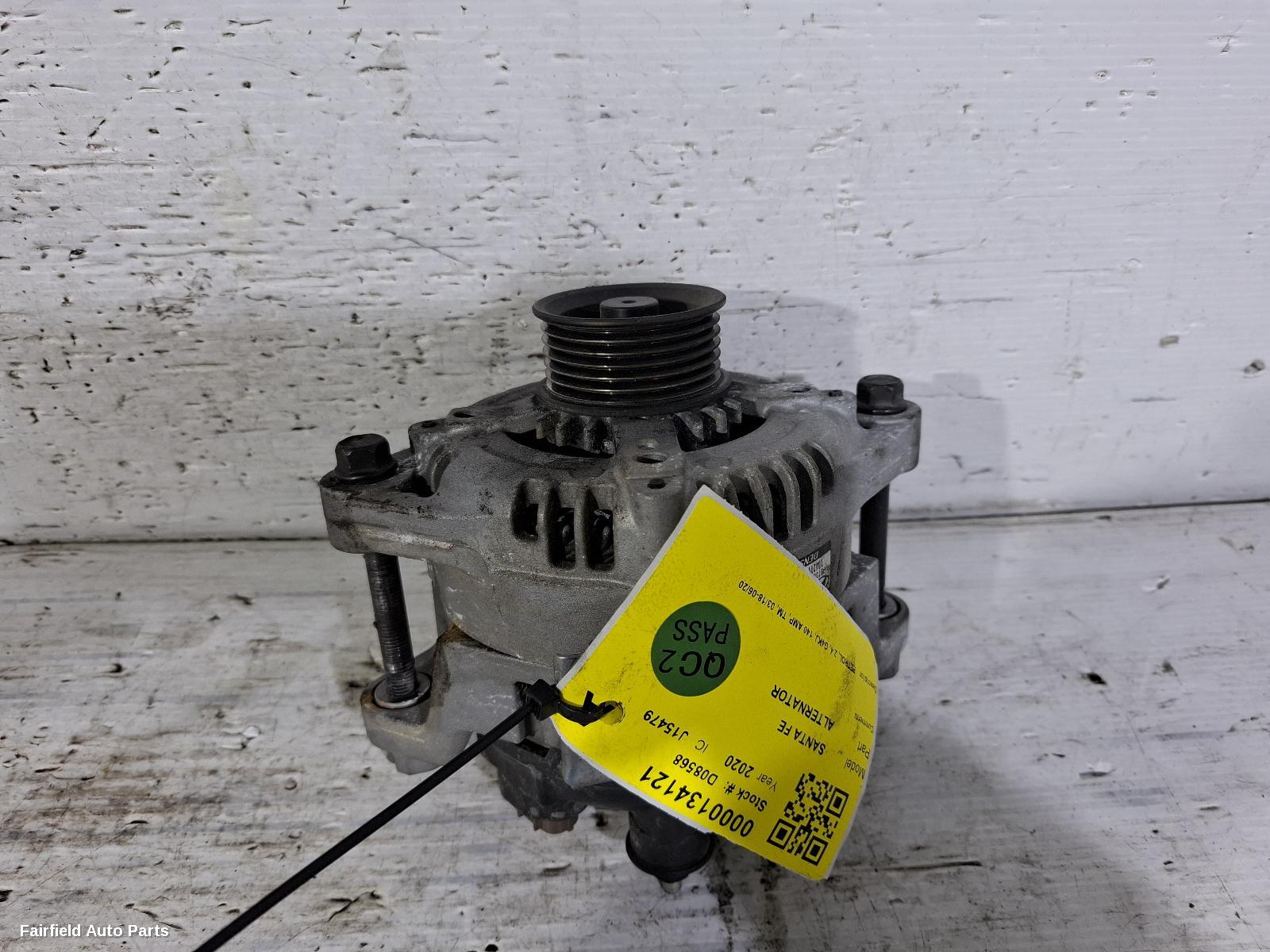 2018-2020 Hyundai Santa Fe Alternator