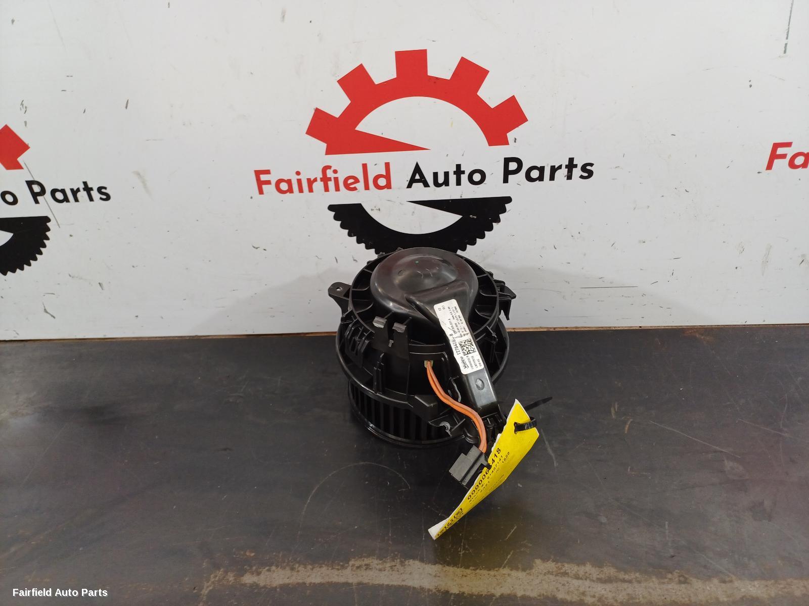 2020-2026 Skoda Kamiq Heater Fan Motor