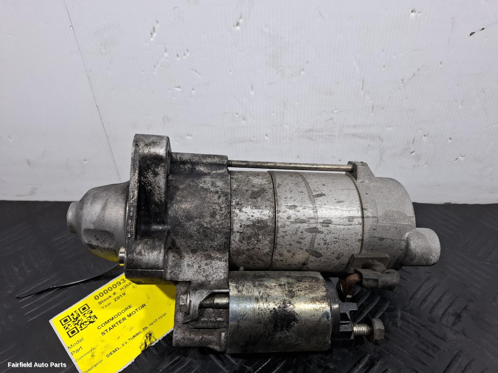 2017-2020 Holden Commodore Starter
