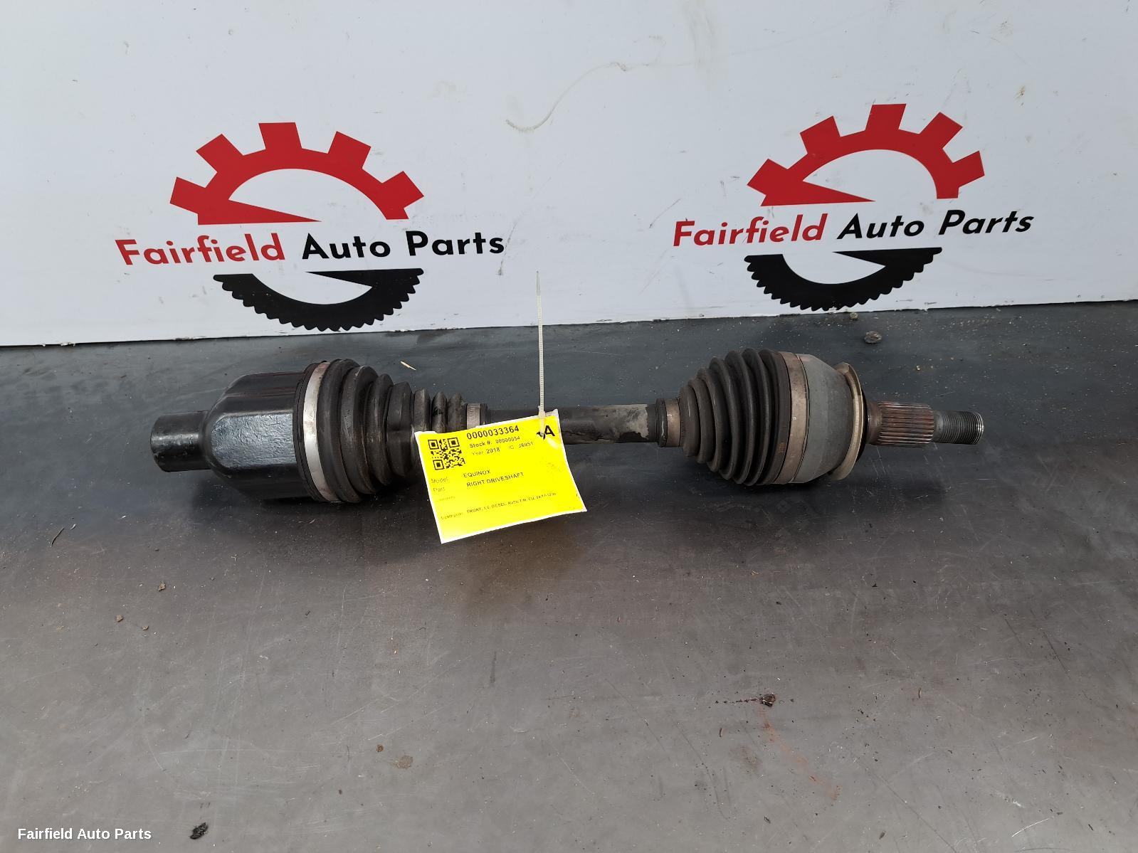 2017-2020 Holden Equinox Right Driveshaft