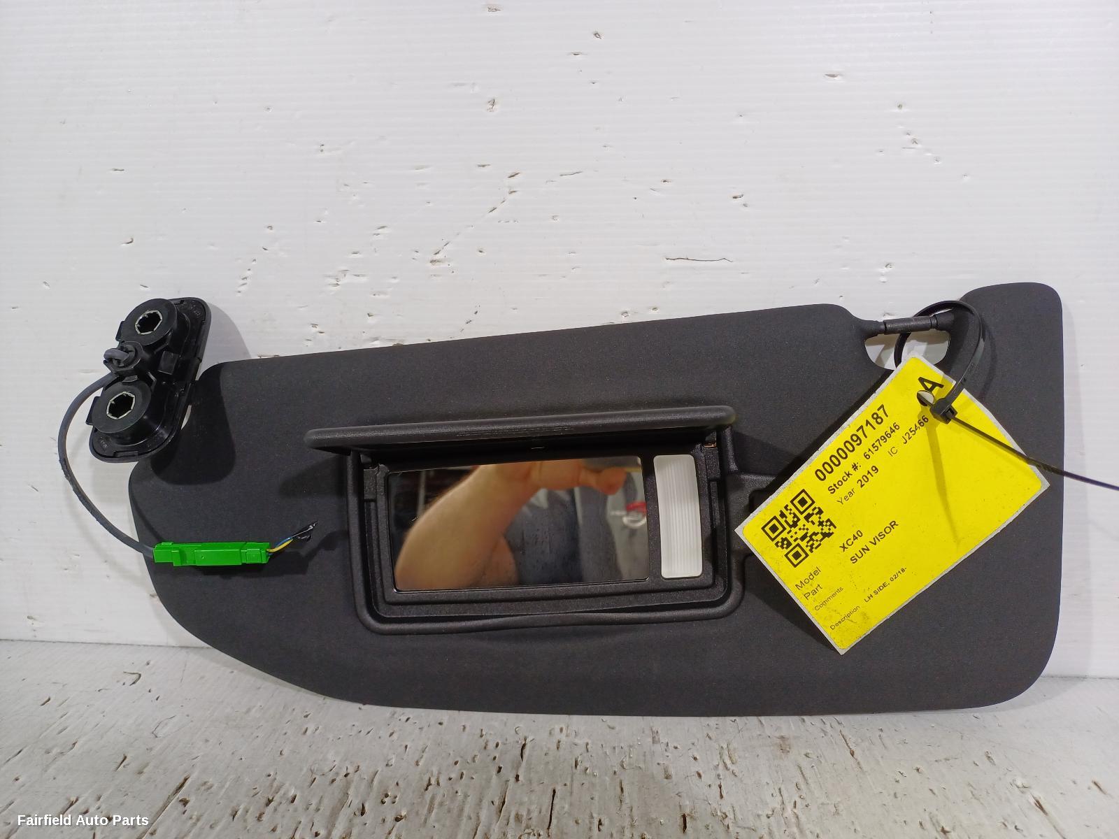 2018-2025 Volvo Xc40 Sunvisor