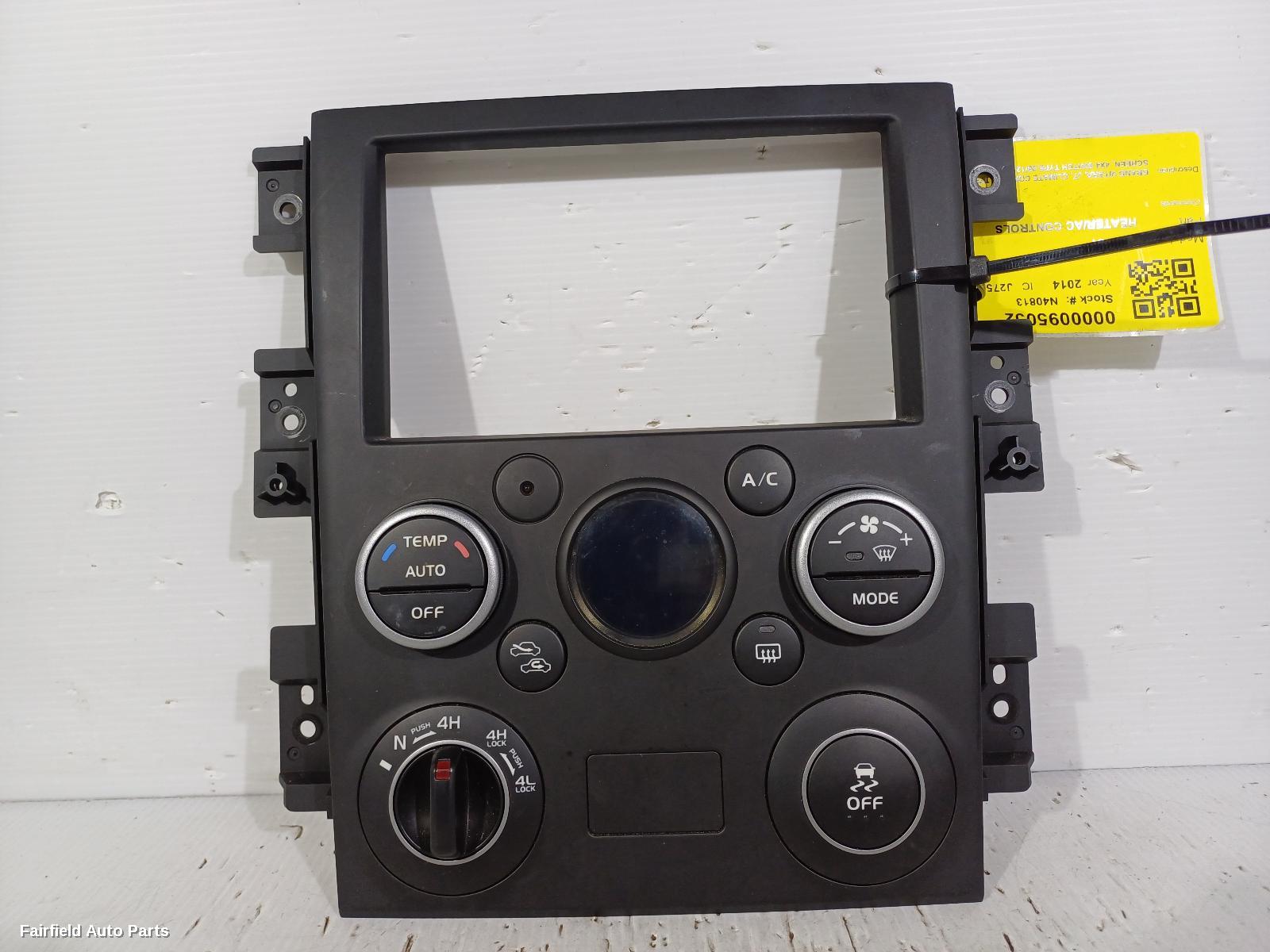 2012-2018 Suzuki Vitara Heater Ac Controls