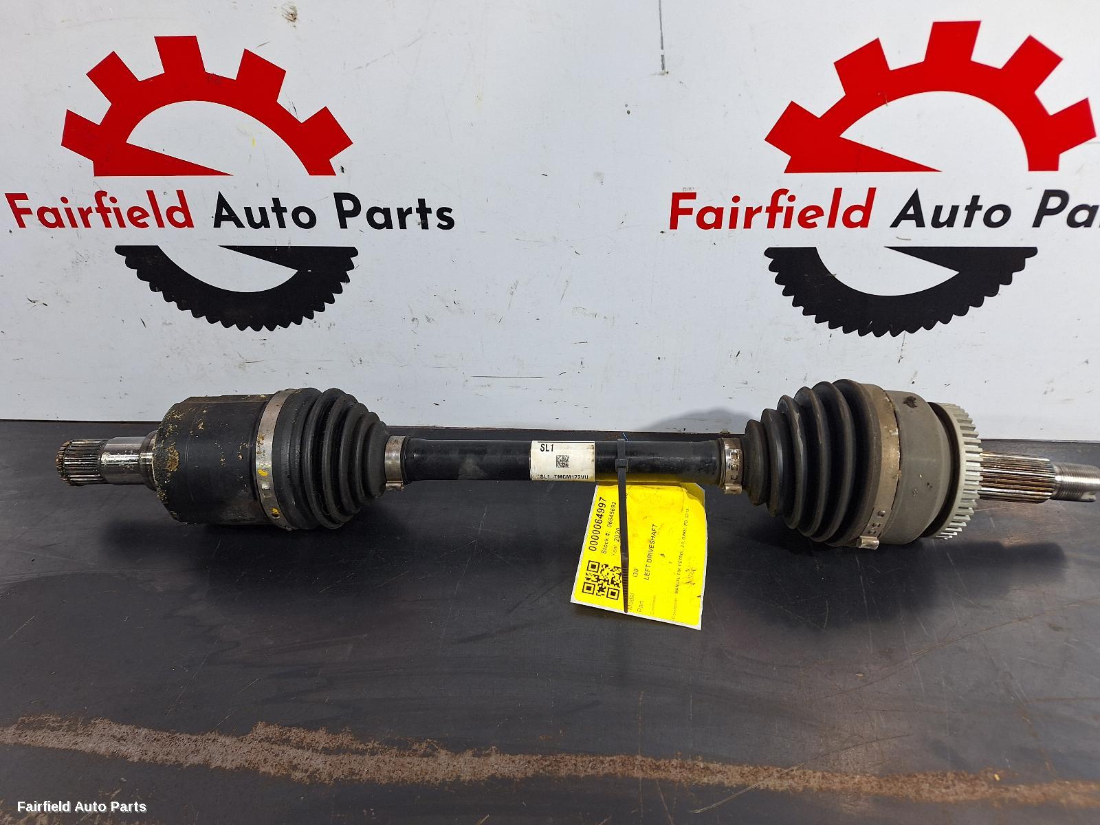 2018-2023 Hyundai I30 Left Driveshaft
