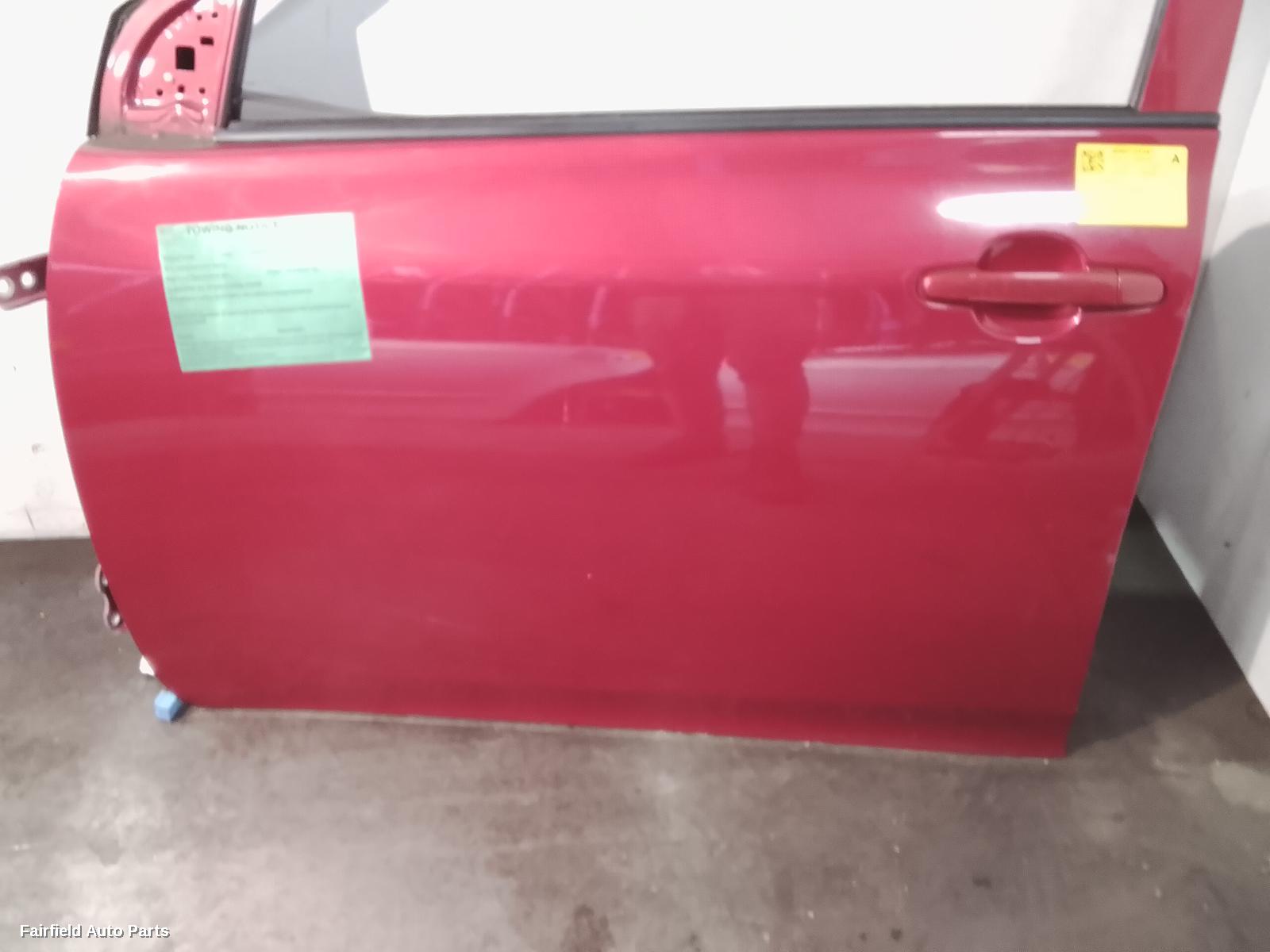 2007-2013 Toyota Corolla Left Front Door