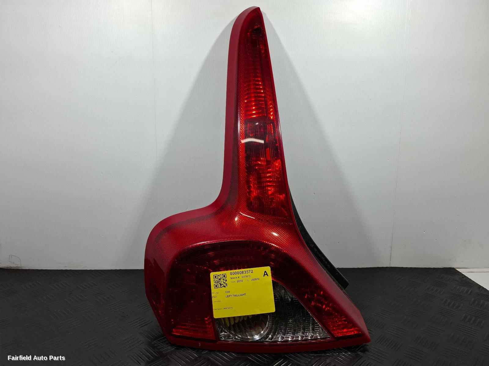2007-2013 Volvo C30 Left Taillight