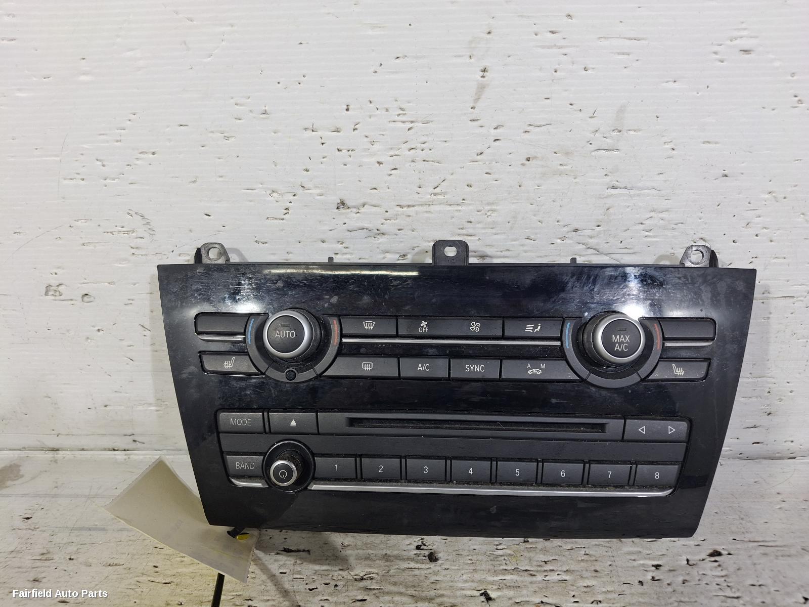 2014-2018 Bmw X4 Heater Ac Controls