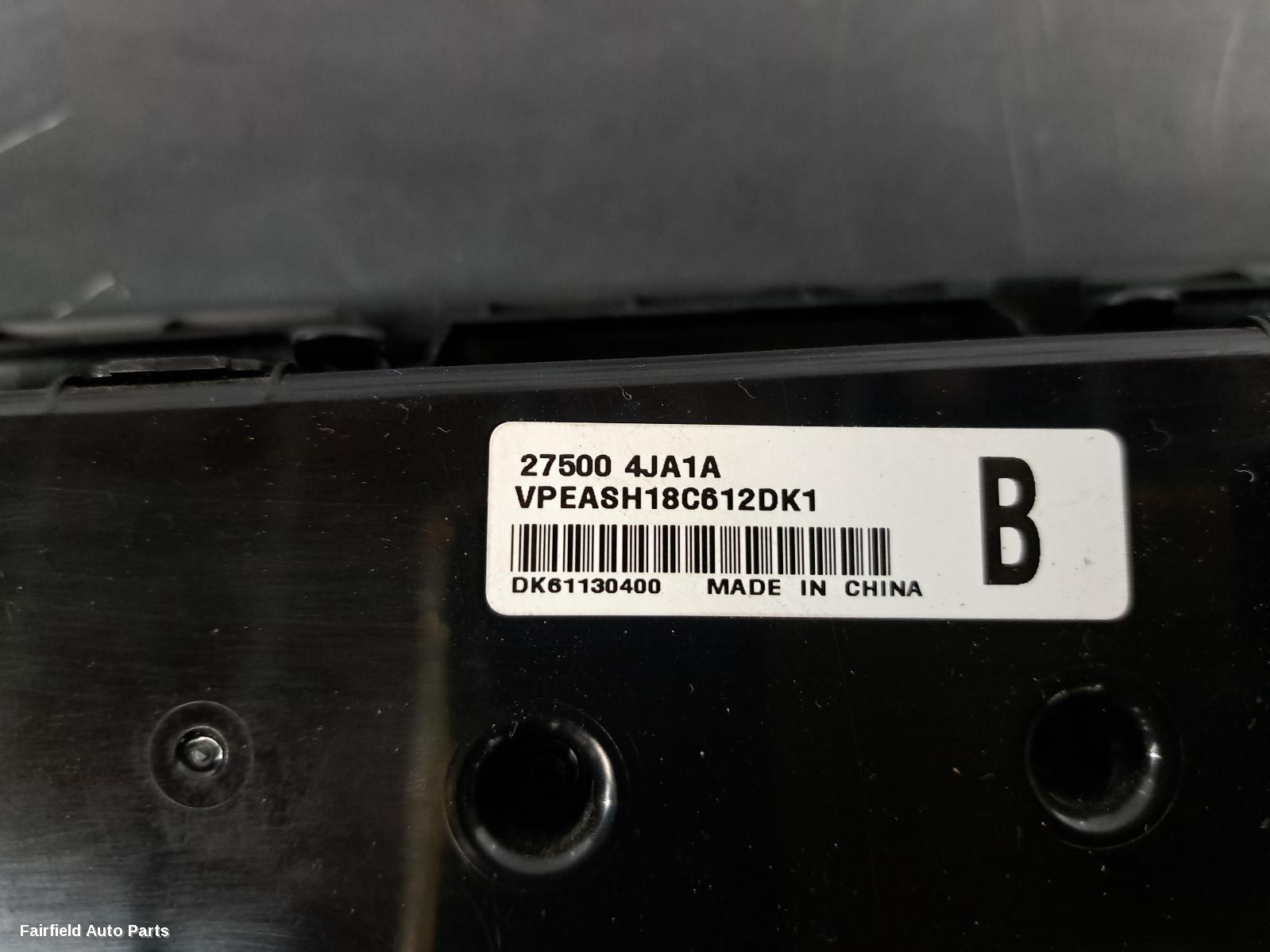 2015-2023 Nissan Navara Heater Ac Controls