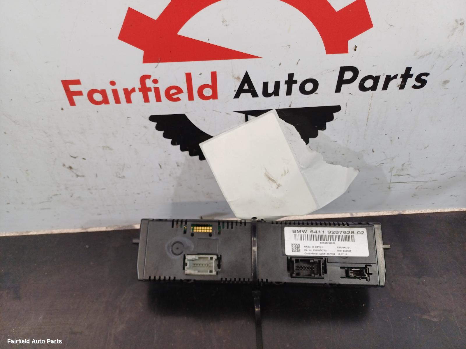 2010-2014 Bmw X3 Heater Ac Controls