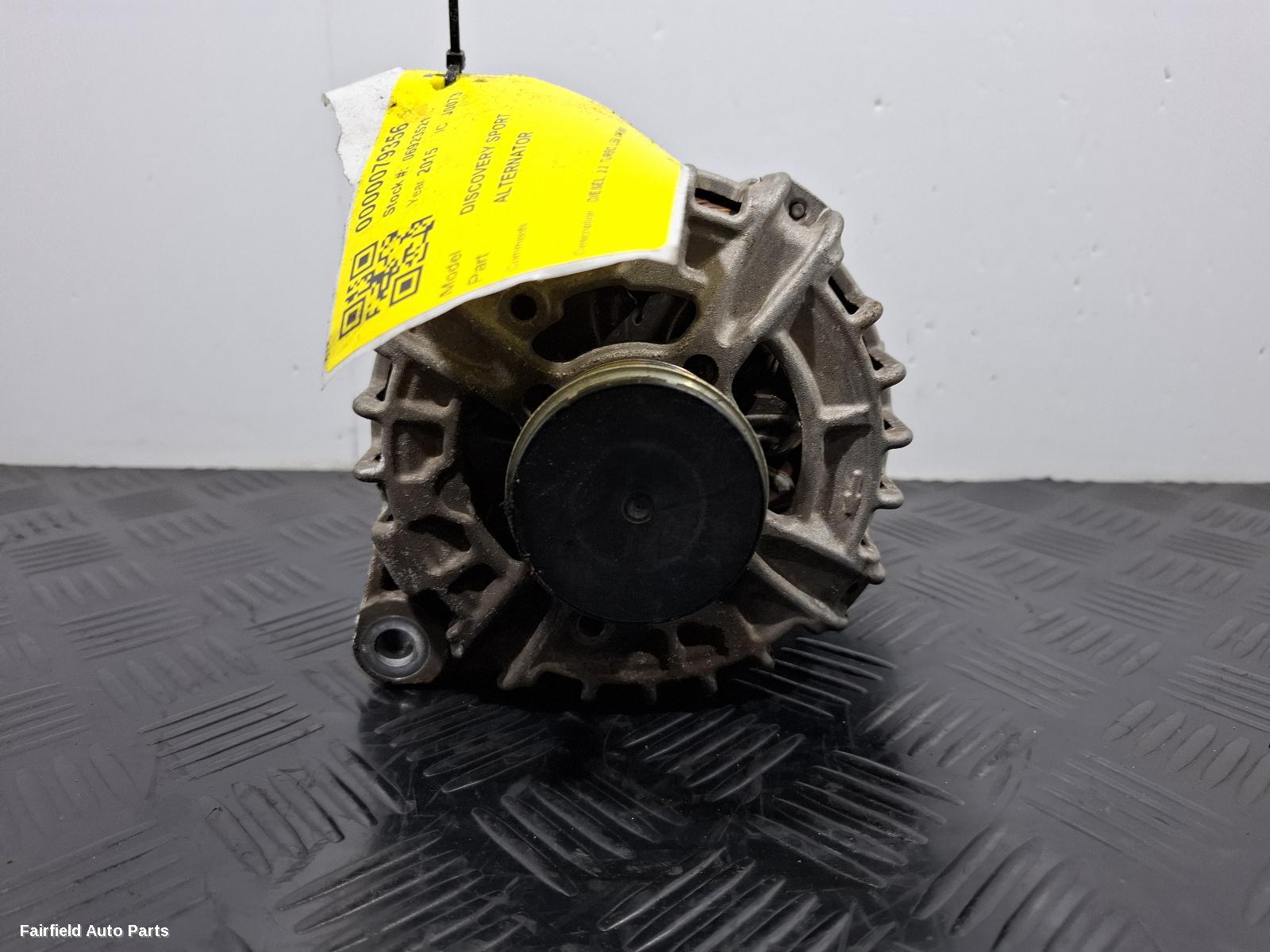 2015-2016 Land Rover Discovery Sport Alternator