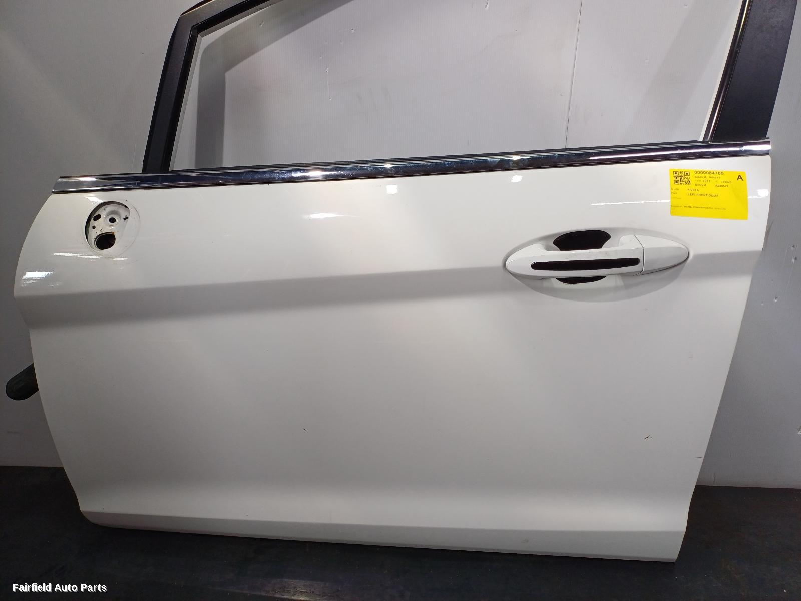 2010-2019 Ford Fiesta Left Front Door